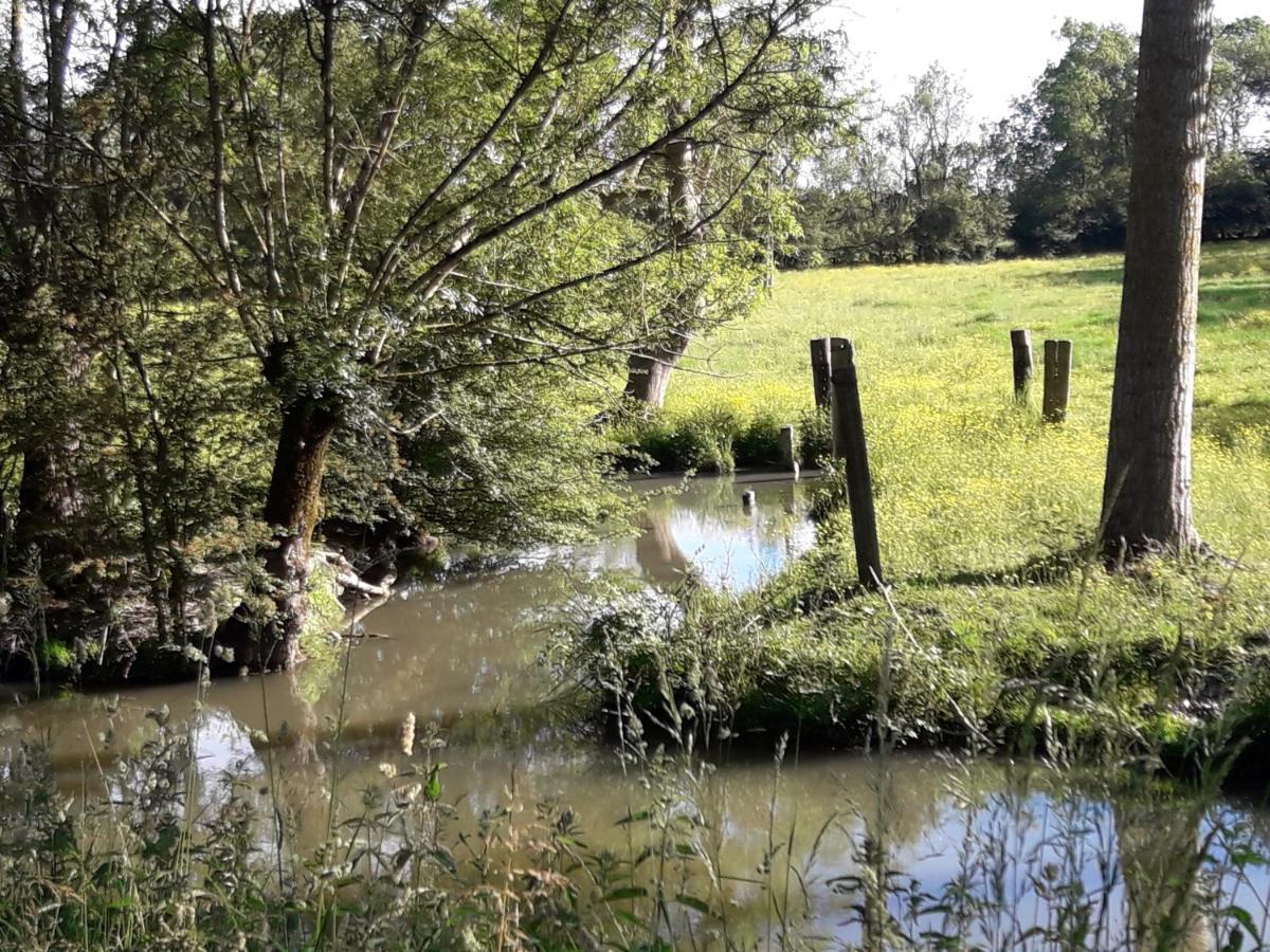 Le Logis De Lange Apt Les Aigrettes Saint-Hilaire-la-Palud Esterno foto